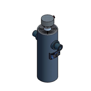 Подкузовной гидроцилиндр HYVA ULB - 110-5-1540-K169-40-1/2"HC
